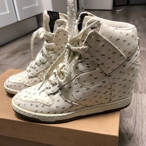 Air nike dunk sneaker wedge